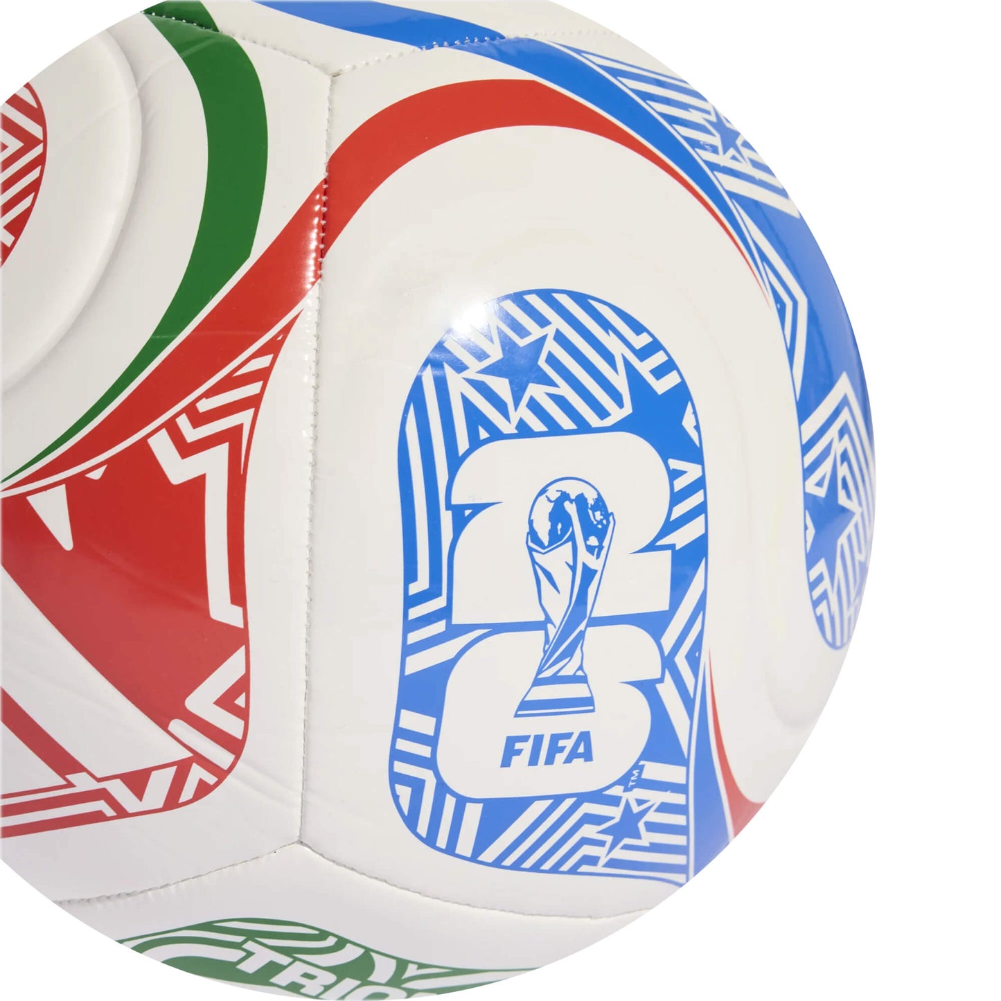 adidas FIFA World Cup 2026™ Trionda Club Ball Red/Green/Blue