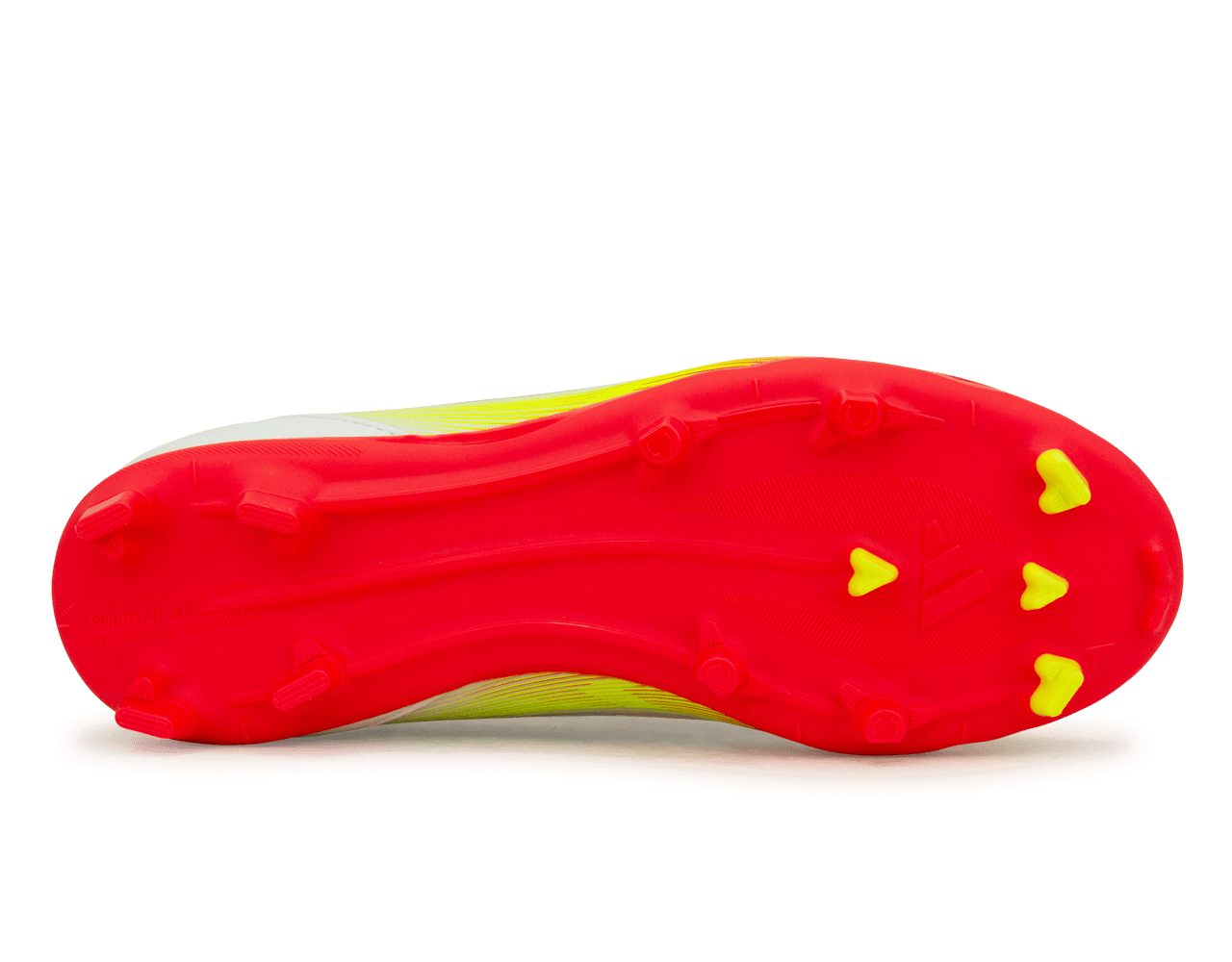 adidas Kids F50 League FG/MG White/Black/Yellow