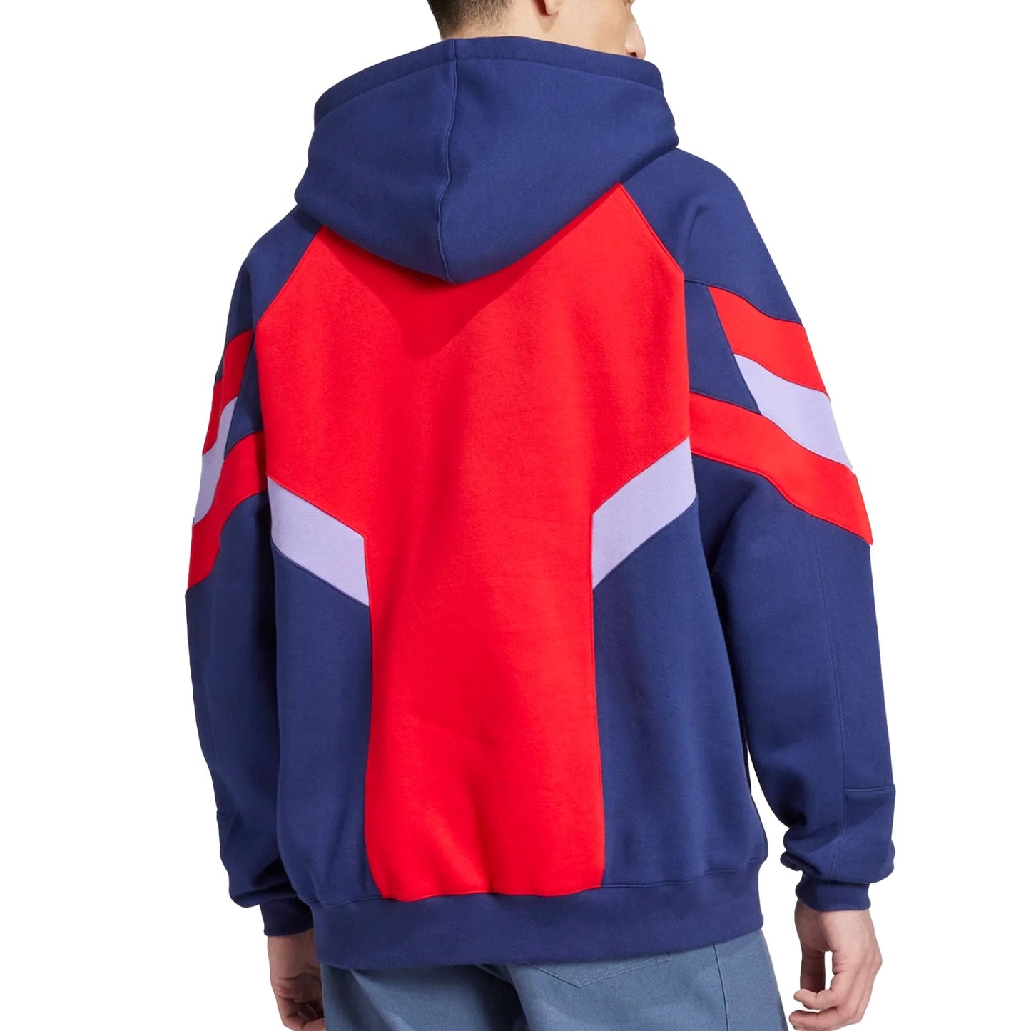 adidas Men's Arsenal Originals 2024/25 Hoodie Night Sky/Red
