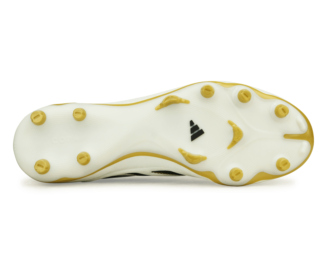 adidas Men's Copa Pure III League FG/MG White/Black/Gold