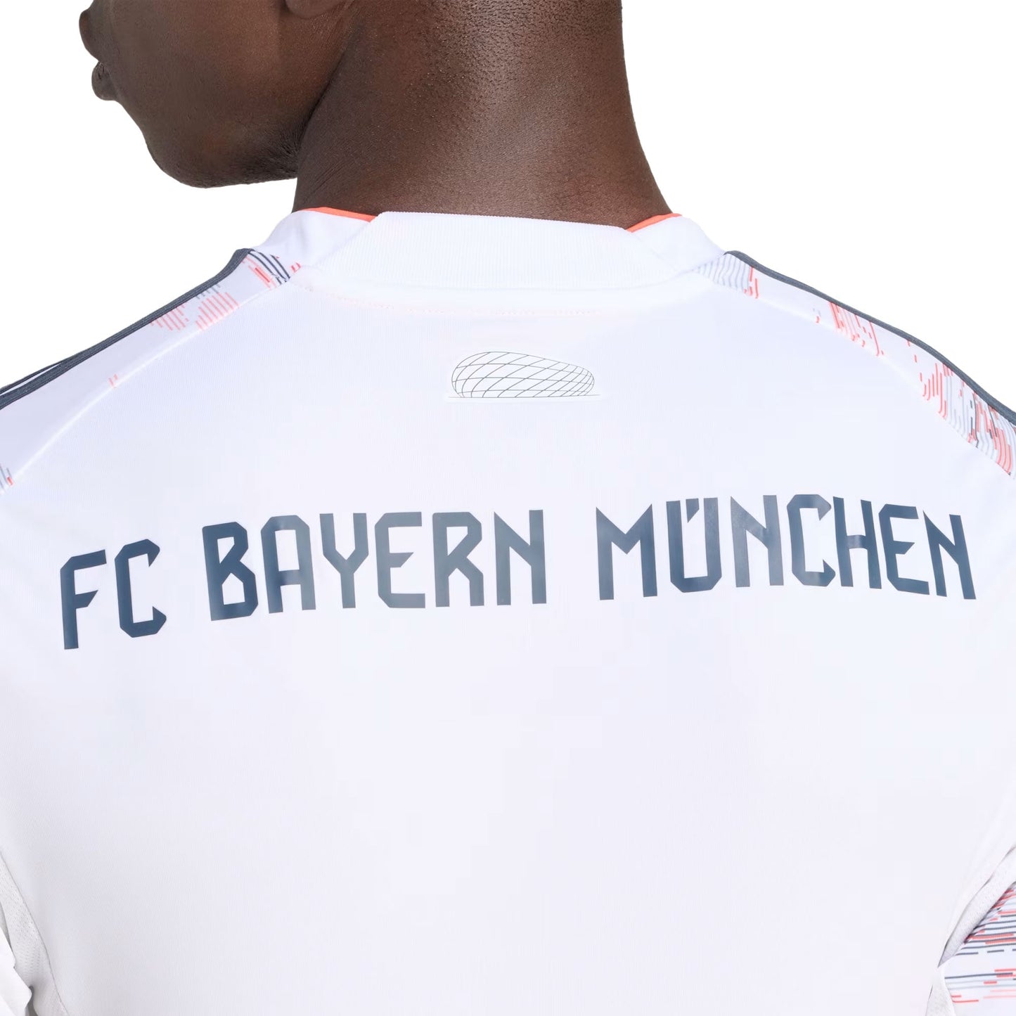 adidas Men's FC Bayern Munich 2025/26 Away Jersey White