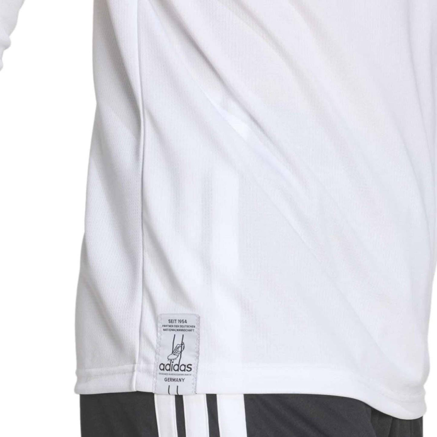 adidas Men's Germany World Cup 2026 Home Long Sleeve Jersey White
