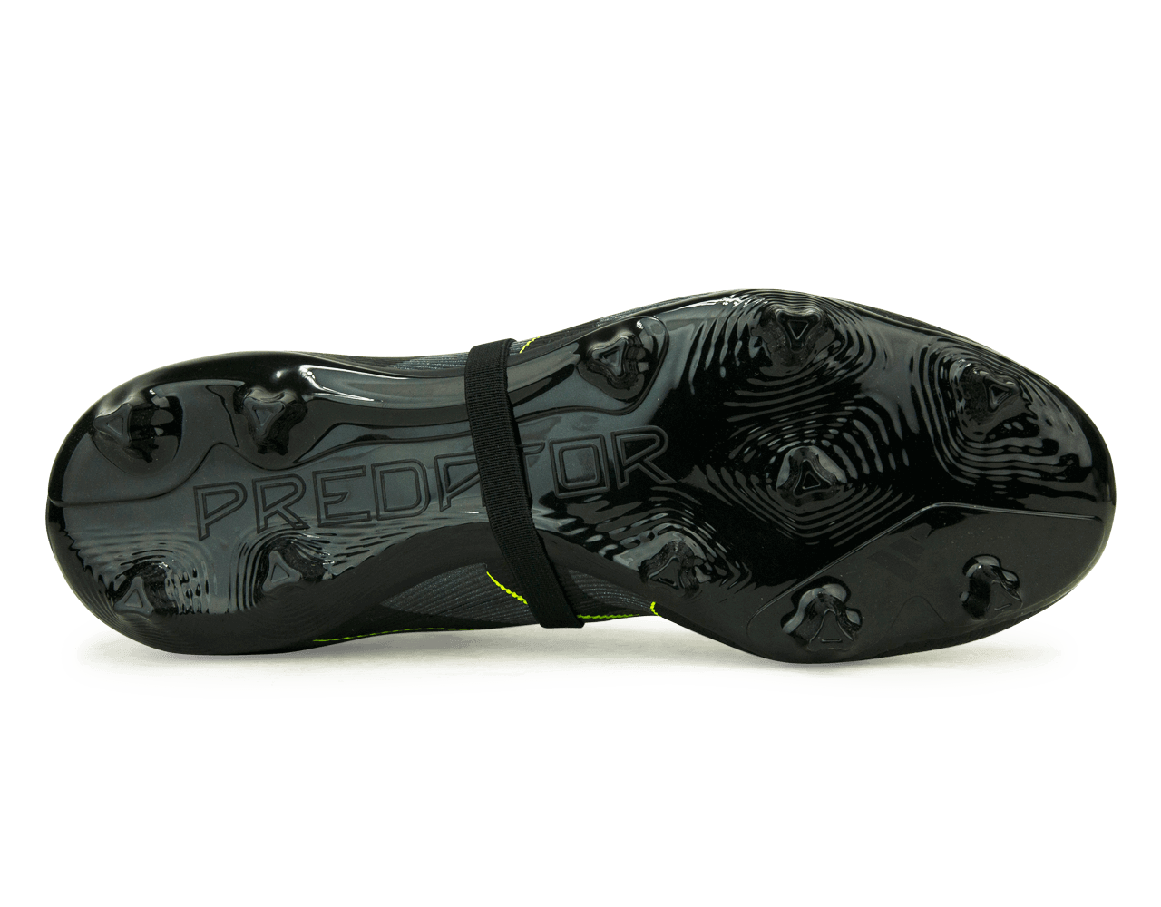 adidas Men's Predator League Foldover Tongue FG/MG Black/Green