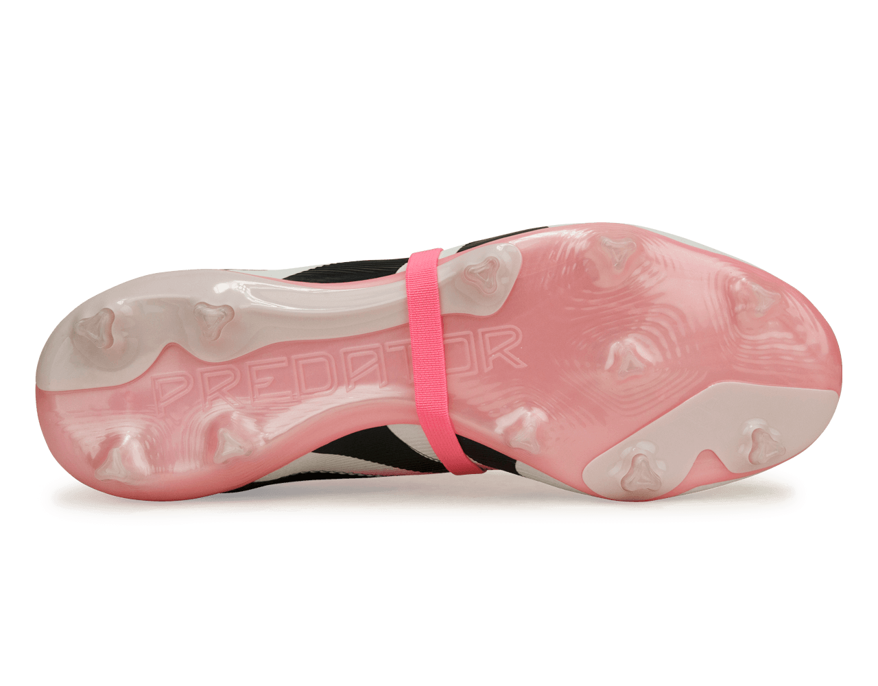 adidas Men's Predator Pro Foldover Tongue FG Pink/Black/White