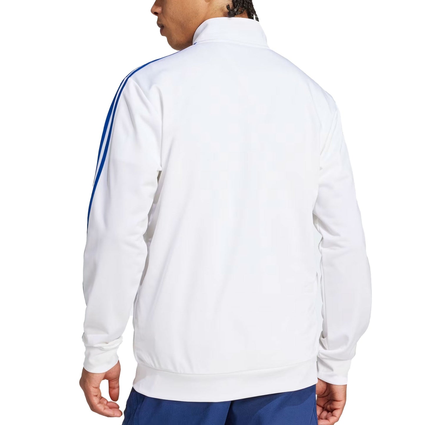 adidas Men's Real Madrid DNA Track Jacket White/Blue