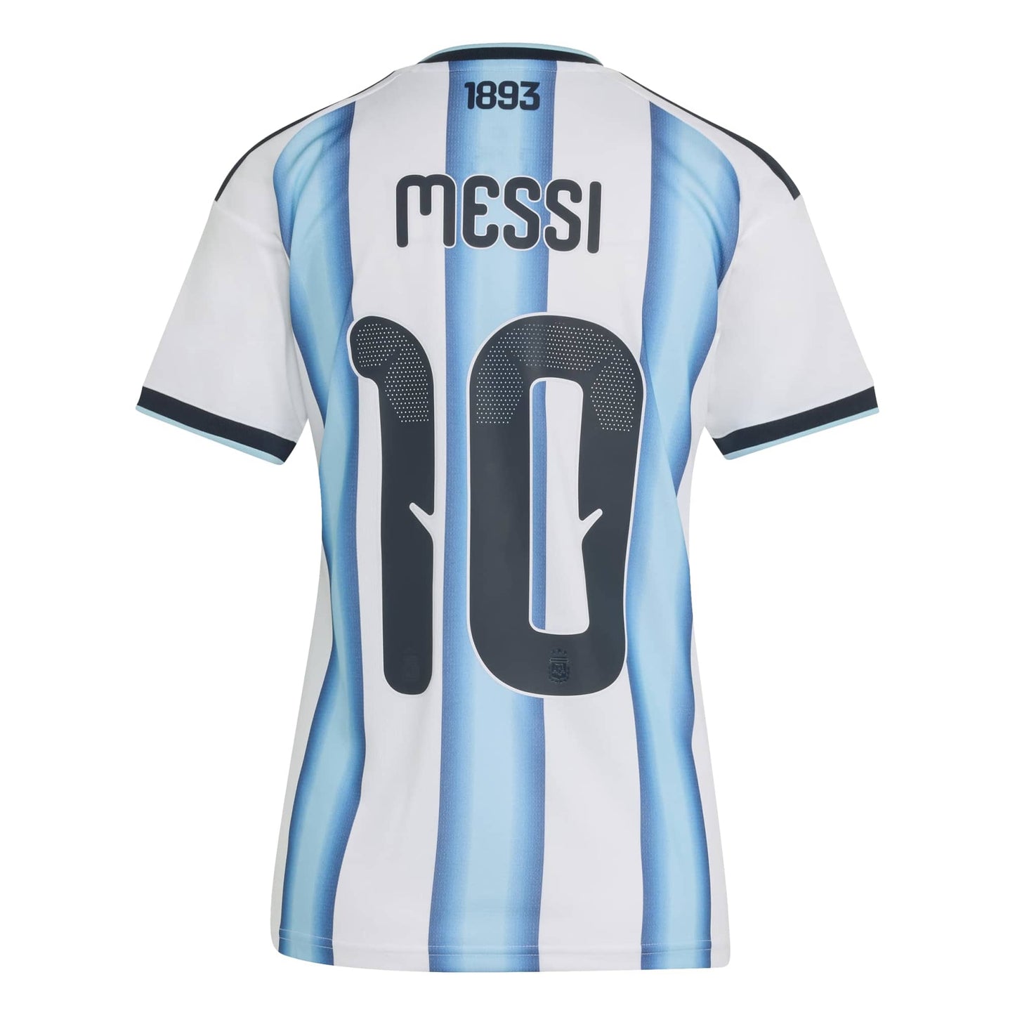 adidas Women's Argentina World Cup 2026 Home Jersey w/ Messi #10 Printing