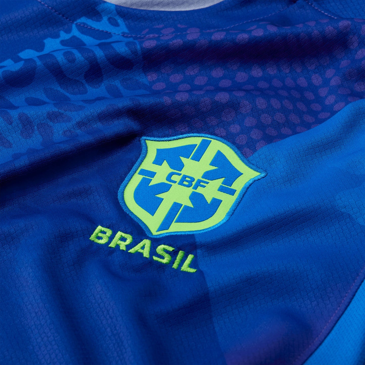 Nike Kids Brazil 2025/26 Away Jersey Blue/Green