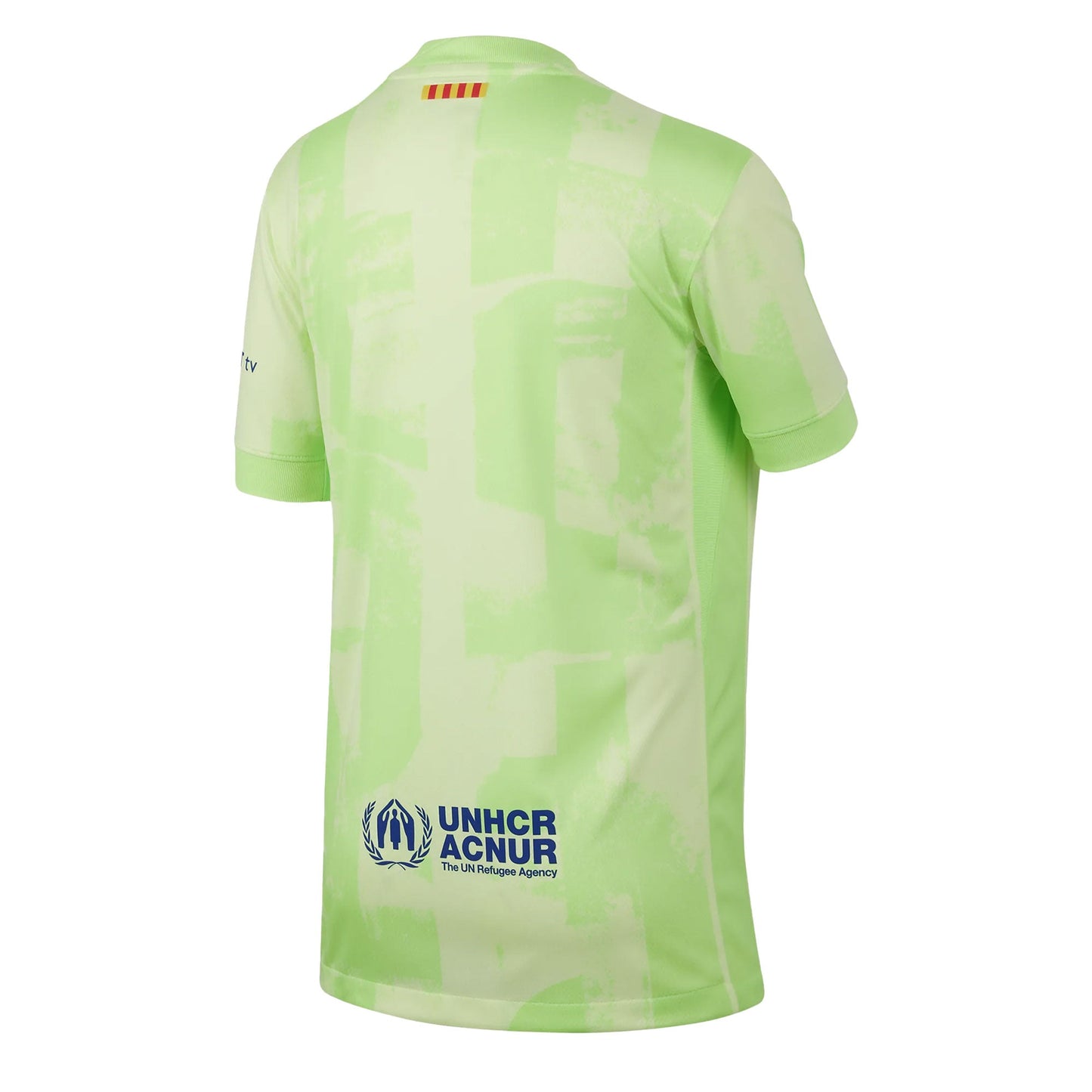 Nike Kids FC Barcelona 2024/25 Third Jersey Barely Volt/Old Royal