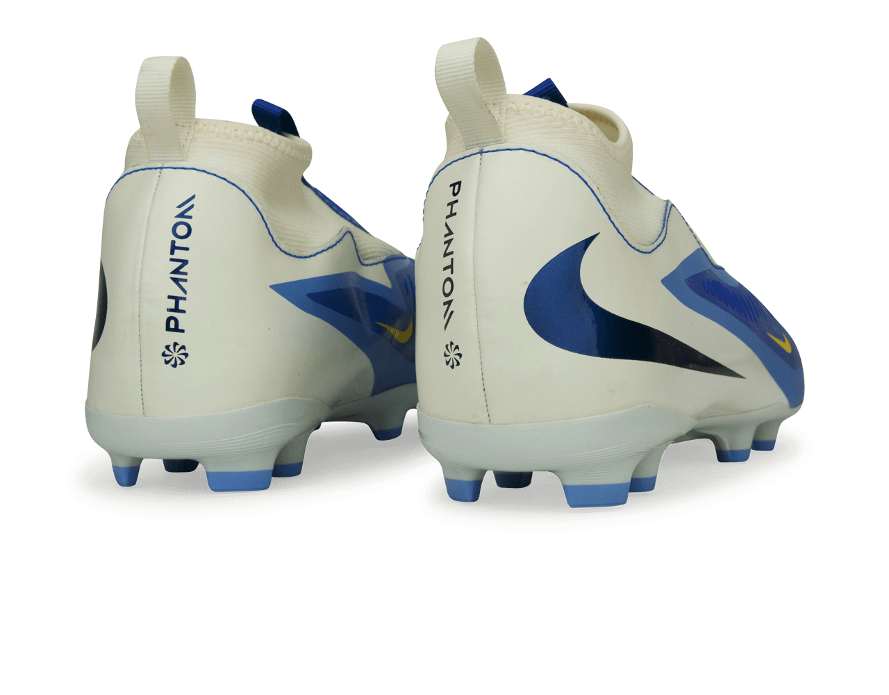 Nike Kids Phantom 6 High Academy FG LV8 Racer Blue/Dark Obsidian