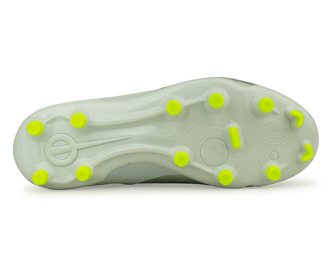 Nike Kids Tiempo Legend 10 Academy FG/MG Silver/Black/Volt