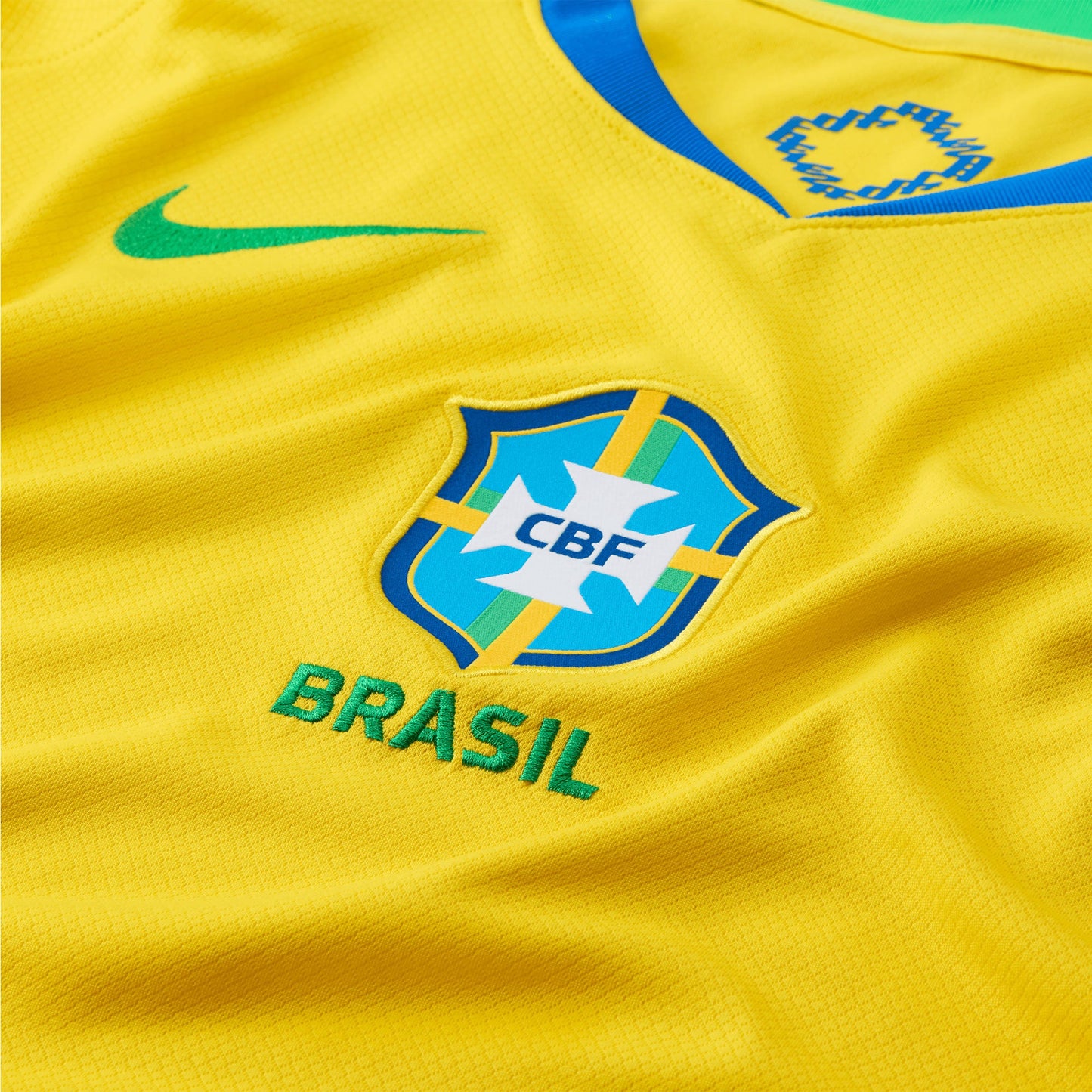 Nike Men's Brazil 2025/26 Home Jersey Yellow/Green