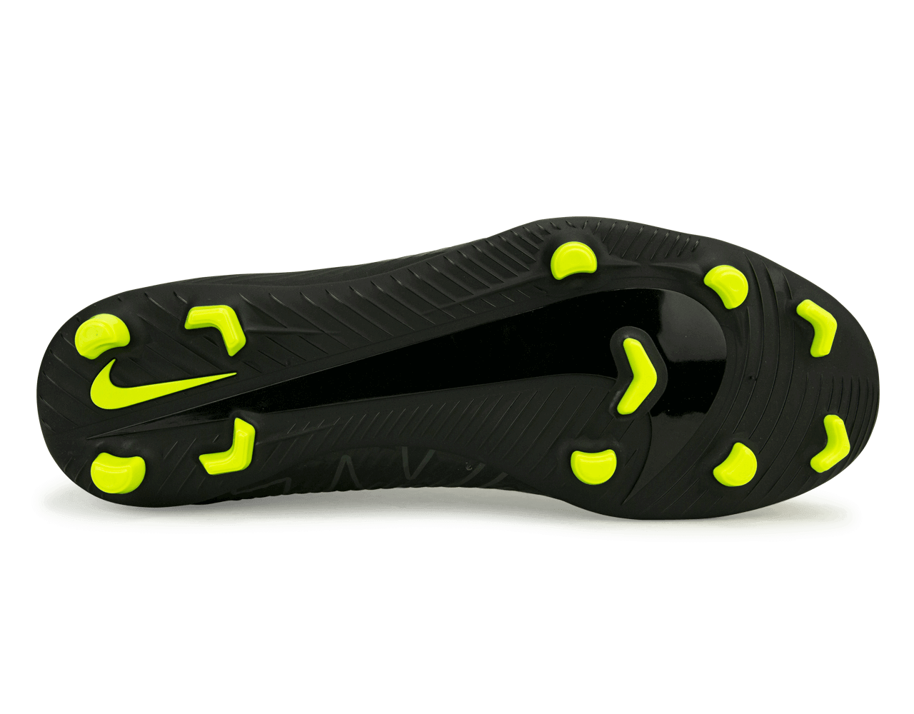 Nike Men's Zoom Mercurial Superfly 9 Club FG/MG Black/Volt