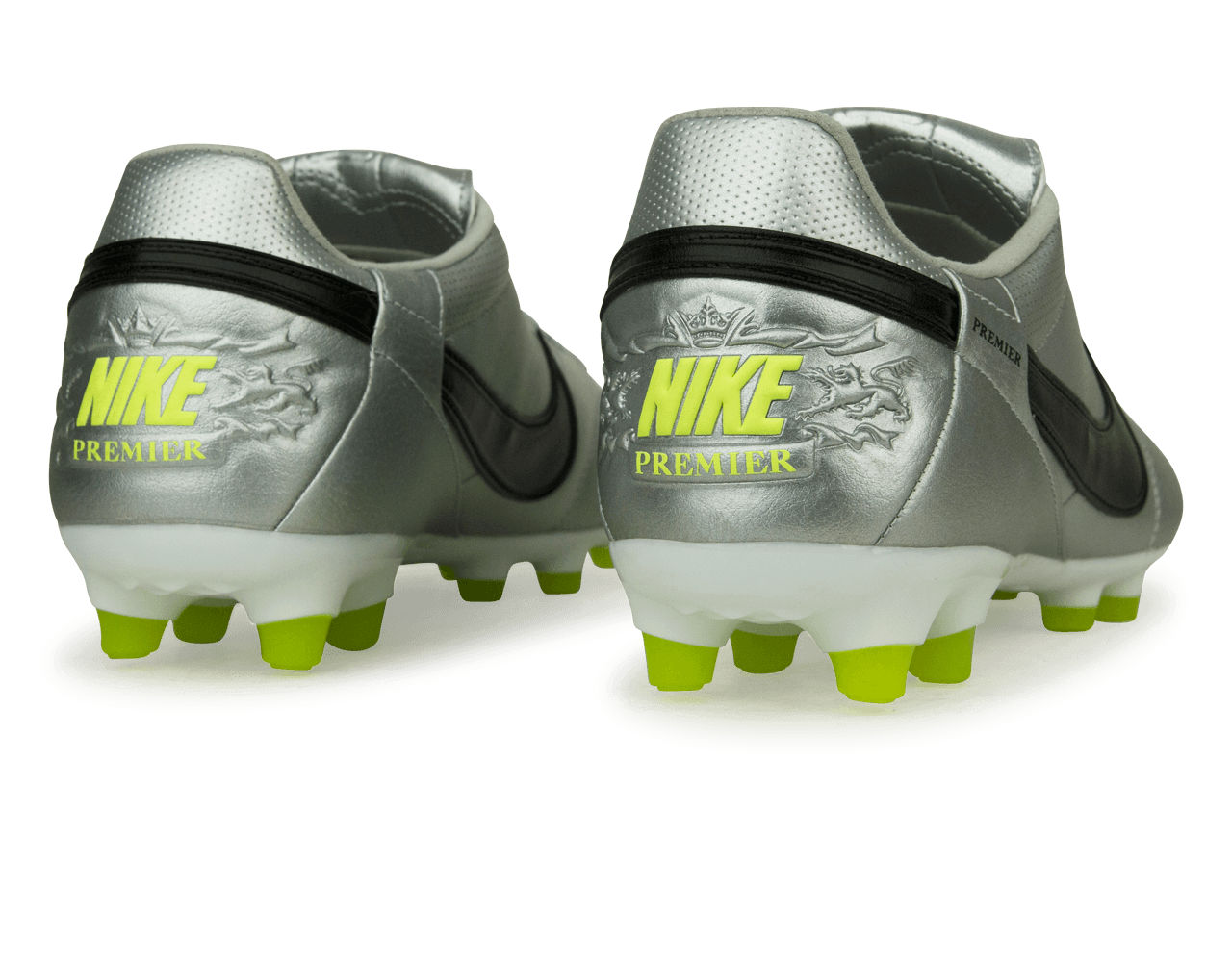 Nike Men's Premier 3 FG Metallic Silver/Volt/Black