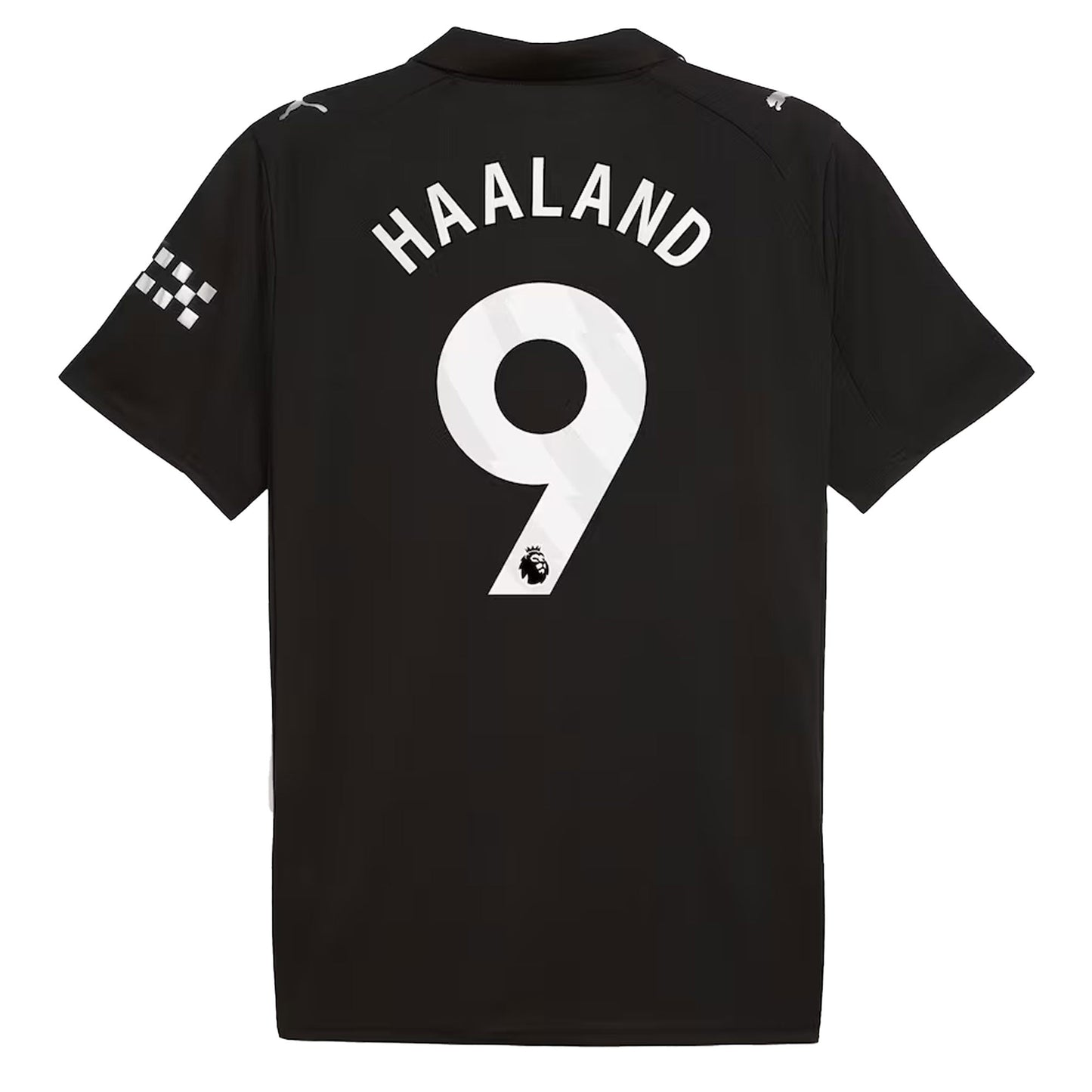 PUMA Men's Manchester City 2025/26 Away Jersey w/ Haaland #9 Printing
