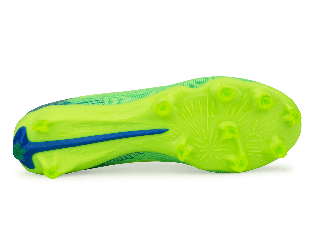 PUMA Men's Ultra 5 Match FG/AG Fizzy Apple/Puma White