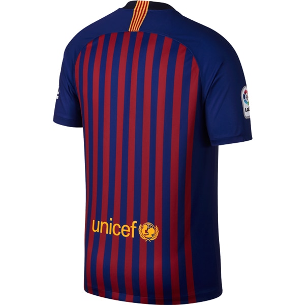 Nike Kids FC Barcelona 18/19 Home Jersey Deep Royal/University Gold