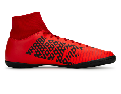 Nike Men's MercurialX Victory VI DF Indoor Soccer Shoes  University Red/Black