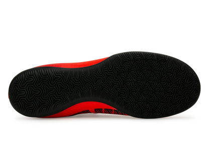 Nike Men's MercurialX Victory VI DF Indoor Soccer Shoes  University Red/Black