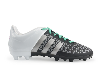 adidas Kids ACE 15.3 FG/AG Black/Metallic Silver/Mint