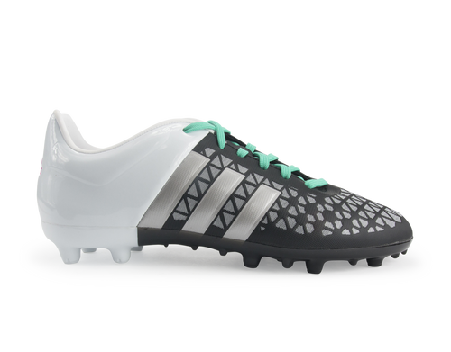 adidas Kids ACE 15.3 FG/AG Black/Metallic Silver/Mint