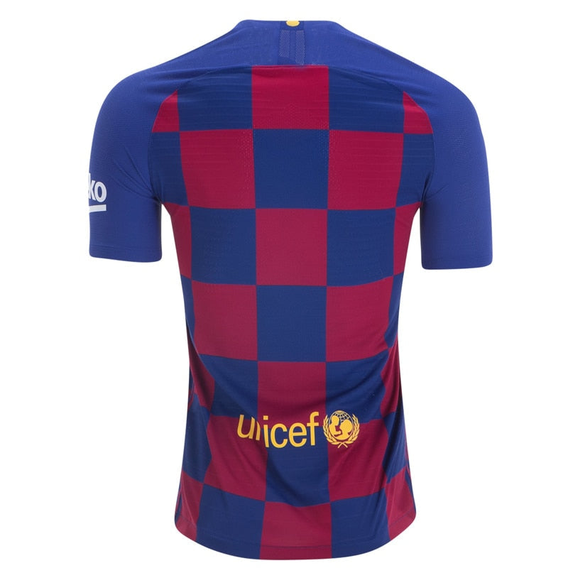 Nike Men's FC Barcelona 19/20 Authentic Home Jersey Deep Royal/Varsity Maize