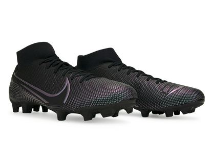 Nike Men's Mercurial Superfly 7 Academy FG/MG Black