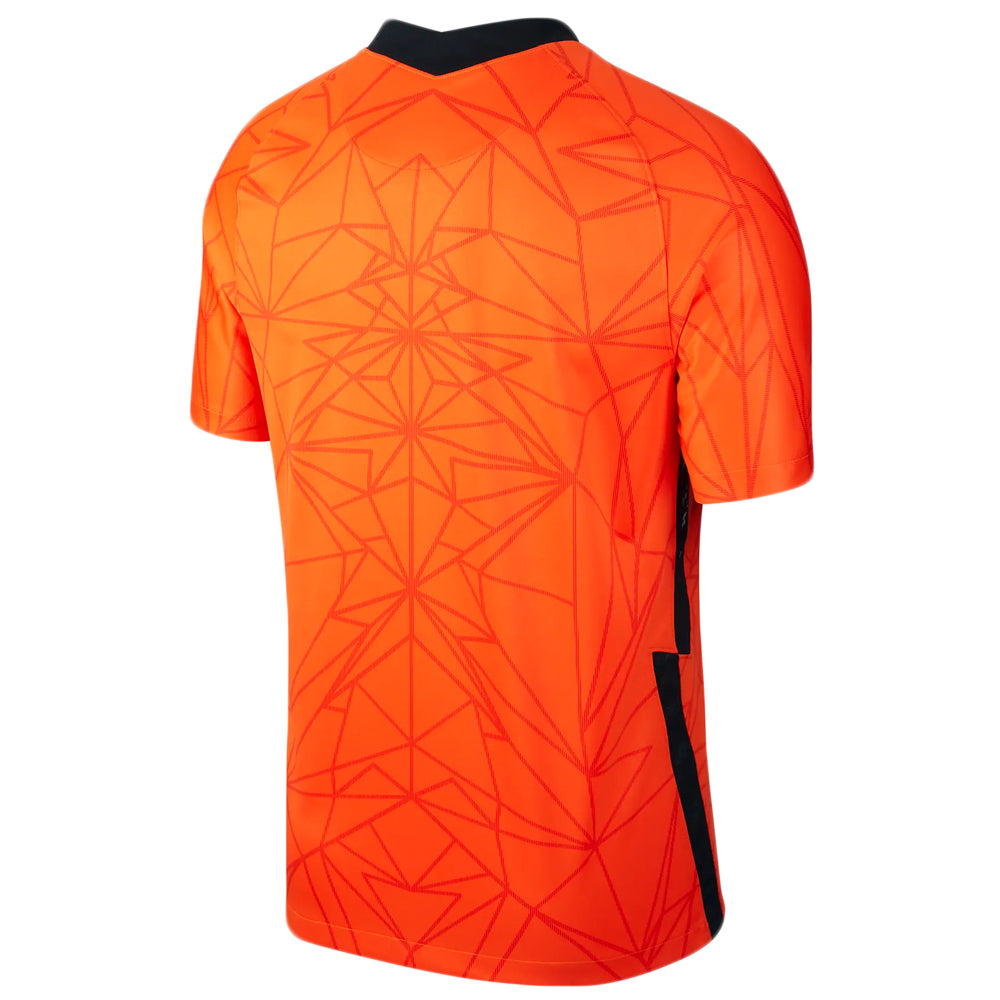 Nike Men's Netherlands 20/21 Home Jersey Safety Orange/Black