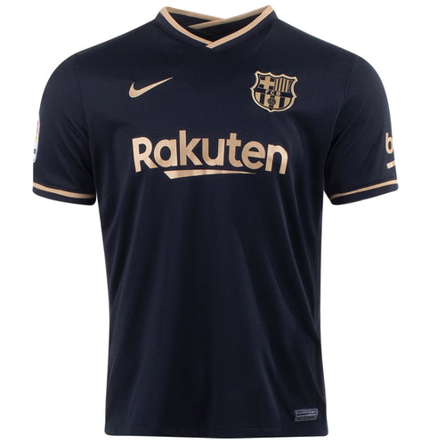 Nike Kids FC Barcelona 20/21 Away Jersey Black/Gold
