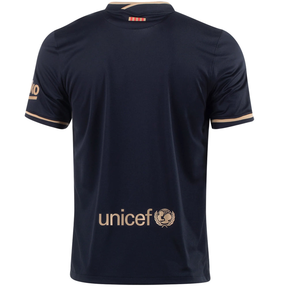 Nike Kids FC Barcelona 20/21 Away Jersey Black/Gold