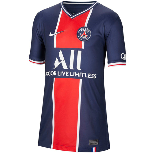 Nike Men's Paris Saint-Germain 20/21 Home Jersey Midnight Navy/White