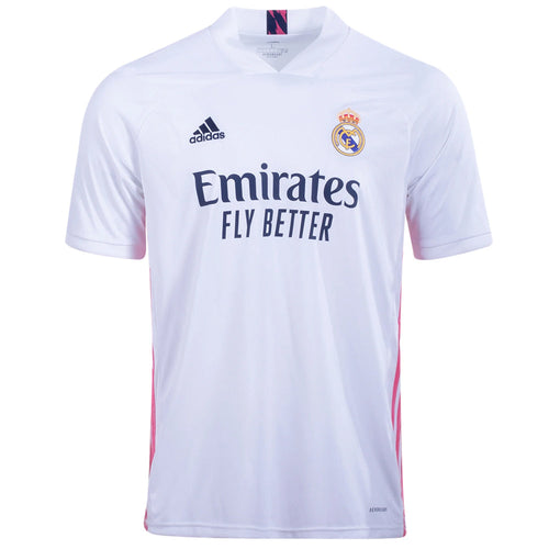 adidas Kids Real Madrid 20/21 Home Jersey White