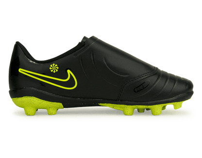 Nike Kids Tiempo Legend 10 Club FG/MG PS (V) Black/Volt
