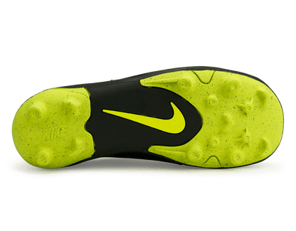 Nike Kids Tiempo Legend 10 Club FG/MG PS (V) Black/Volt