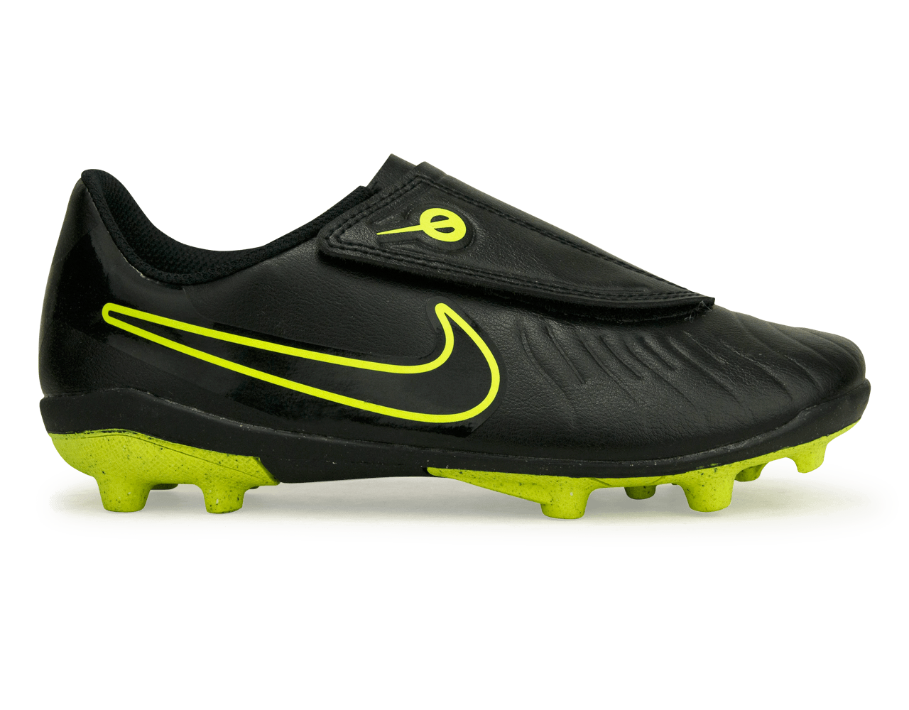 Nike Kids Tiempo Legend 10 Club FG/MG PS (V) Black/Volt
