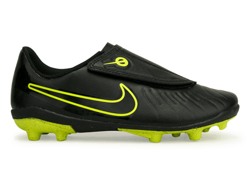 Nike Kids Tiempo Legend 10 Club FG/MG PS (V) Black/Volt