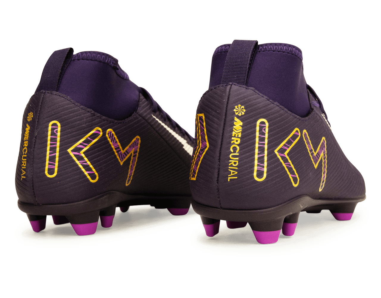 Nike Kids Zoom Mercurial Superfly 10 Club KM FG/MG Grand Purple/Pale Ivory