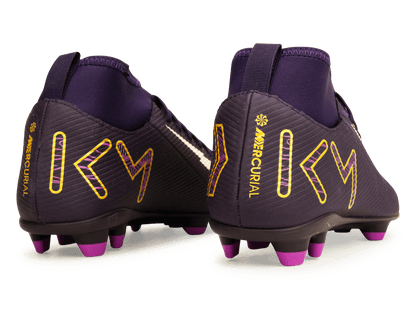 Nike Kids Zoom Mercurial Superfly 10 Club KM FG/MG Grand Purple/Pale Ivory