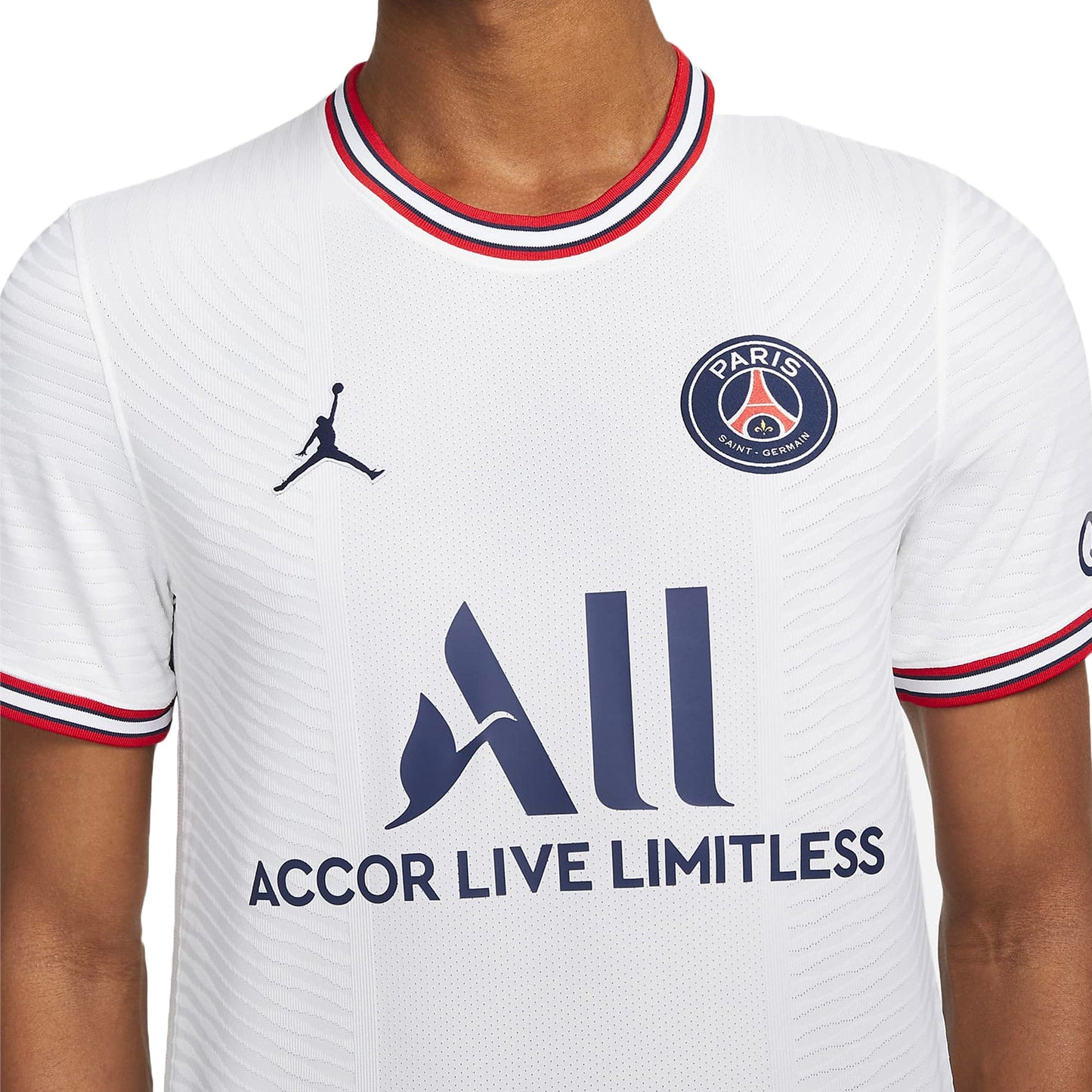 Nike Men's PSG 2022 Dri-Fit ADV Fourth Match Jersey White/Navy