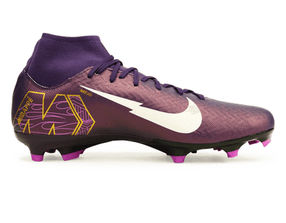 Nike Men's Zoom Mercurial Superfly 10 Academy KM FG/MG Grand Purple/Pale Ivory