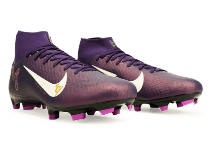 Nike Men's Zoom Mercurial Superfly 10 Academy KM FG/MG Grand Purple/Pale Ivory