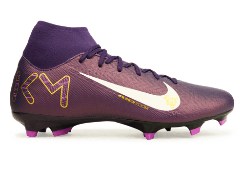 Nike Men's Zoom Mercurial Superfly 10 Academy KM FG/MG Grand Purple/Pale Ivory