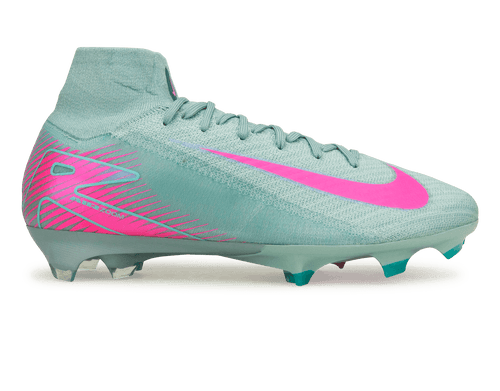 Nike Men's Zoom Mercurial Superfly 10 Elite FG Ocean Cube/Pink Blast