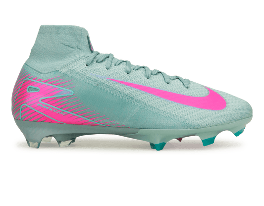 Nike Men's Zoom Mercurial Superfly 10 Elite FG Ocean Cube/Pink Blast