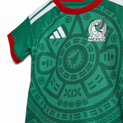 adidas Baby Mexico World Cup 2026 Home Mini Kit Green/White