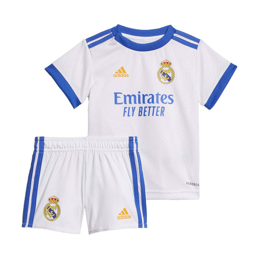 adidas Real Madrid 2021/22 Home Baby Kit White/Blue
