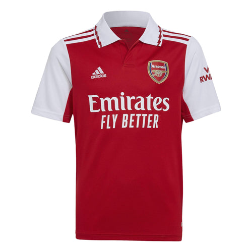 adidas Kids Arsenal 2022/23 Home Jersey Scarlet/White