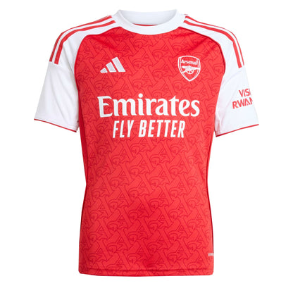 adidas Kids Arsenal 2025/26 Home Jersey Red/White