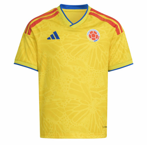 adidas Kids Colombia World Cup 2026 Home Jersey Yellow