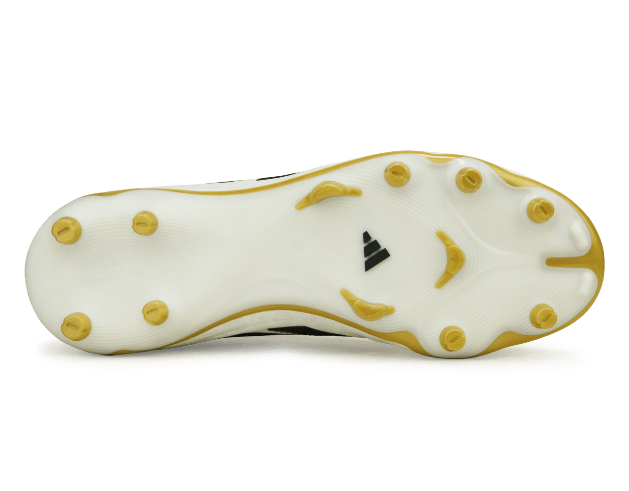 adidas Kids Copa Pure III League FG/MG White/Black/Gold