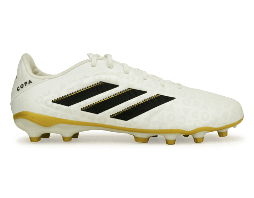 adidas Kids Copa Pure III League FG/MG White/Black/Gold